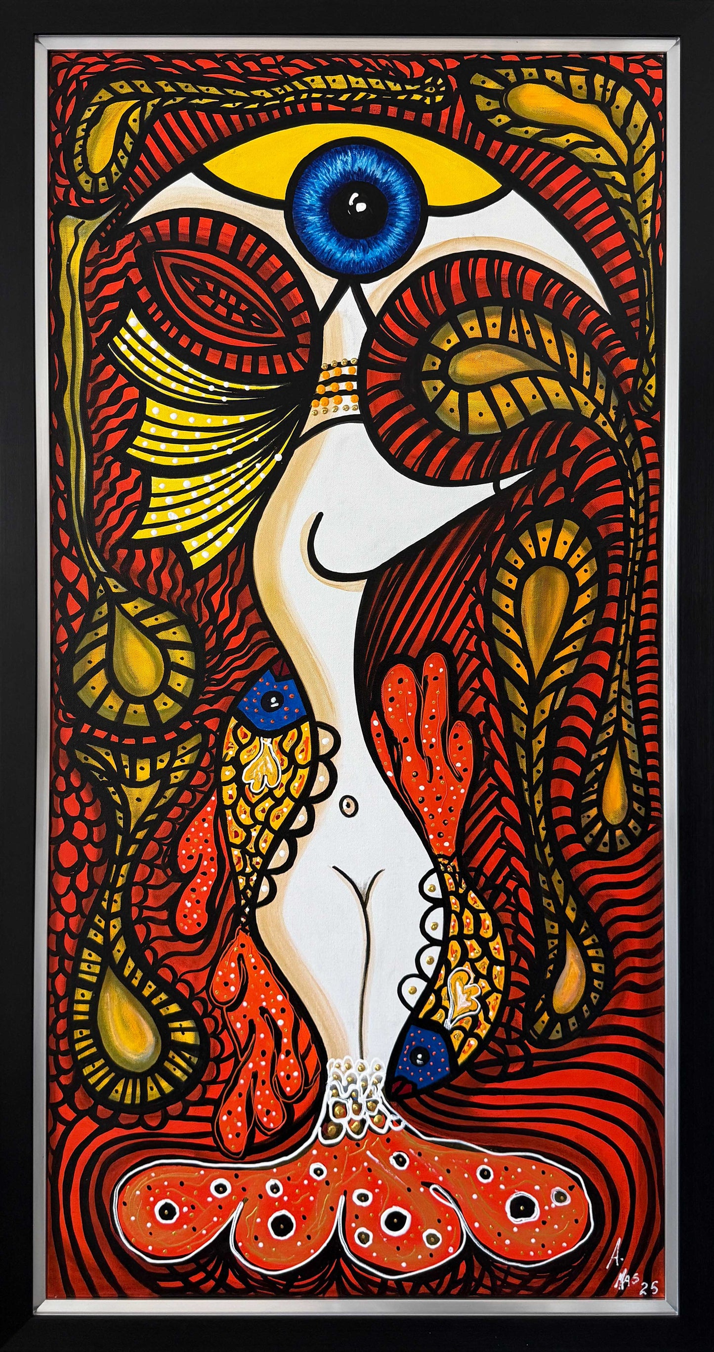 "Visionary Siren" - Contemporary Cuban Surrealism by Adrian Mas