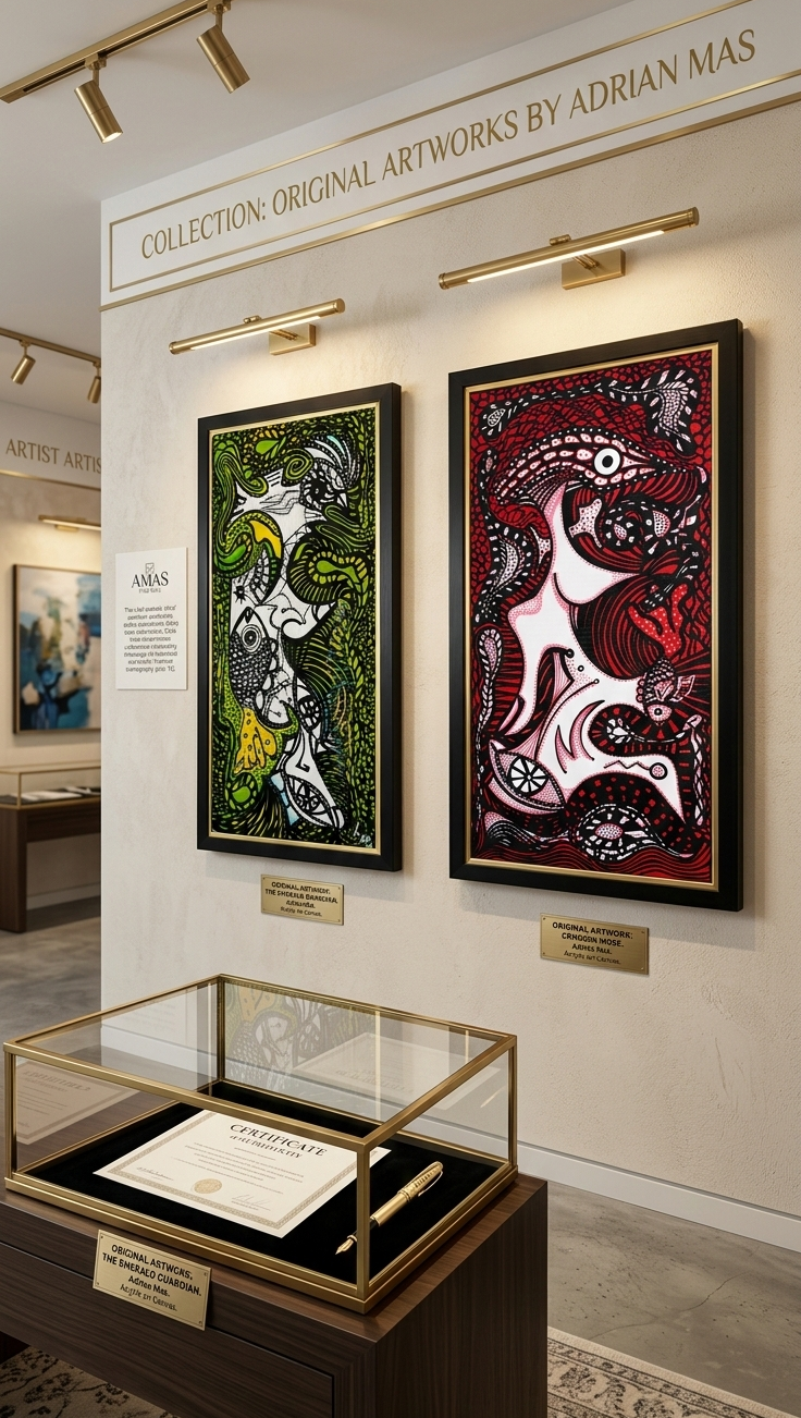 Original Artworks by Adrian Mas