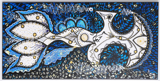 "Midnight Hook" - Intricate Contemporary Surrealism by Adrian Mas