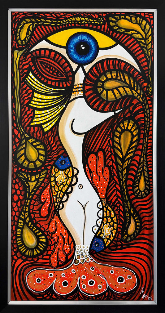 "Visionary Siren" - Contemporary Cuban Surrealism by Adrian Mas